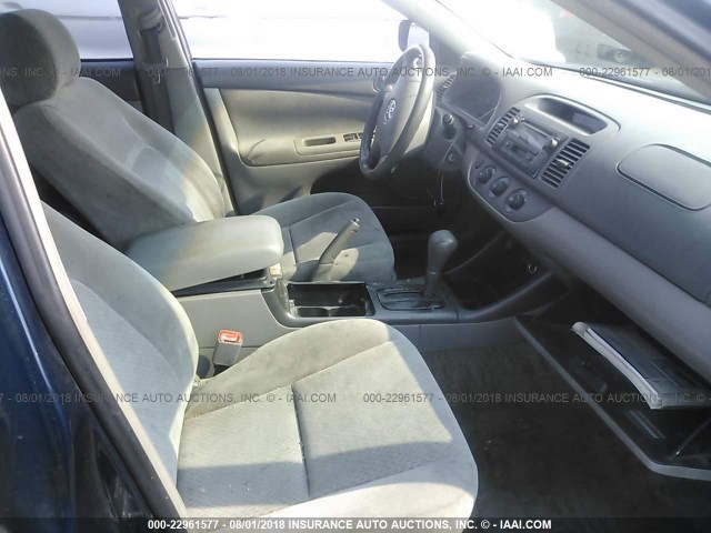 4T1BE32K34U336648 - 2004 TOYOTA CAMRY LE/XLE/SE Mavi foto 5