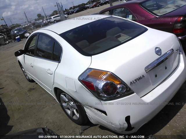 1N4AL21E08N552460 - 2008 NISSAN ALTIMA 2.5/2.5S WHITE photo 3