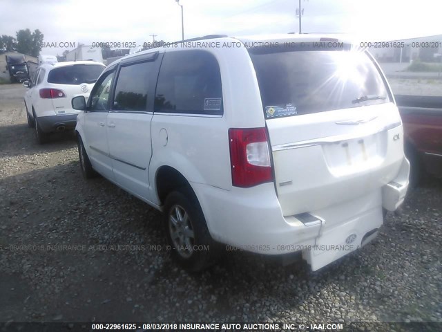 2A4RR5DG2BR638030 - 2011 CHRYSLER TOWN & COUNTRY TOURING WHITE photo 3