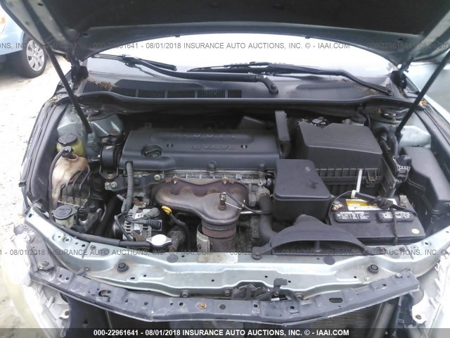 4T1BE46K29U847162 - 2009 TOYOTA CAMRY SE/LE/XLE 绿色 照片 10