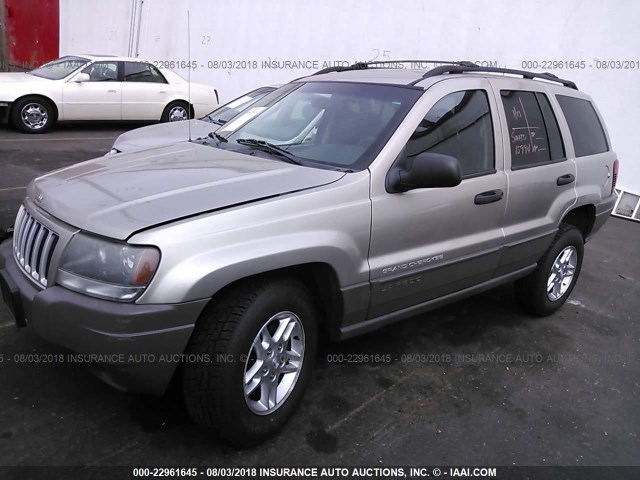 1J4GW48S34C168126 - 2004 JEEP GRAND CHEROKEE LAREDO/COLUMBIA/FREEDOM 灰色 照片 2