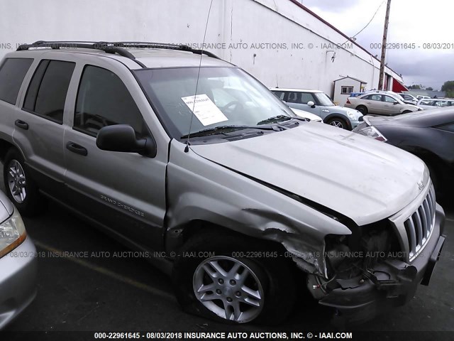 1J4GW48S34C168126 - 2004 JEEP GRAND CHEROKEE LAREDO/COLUMBIA/FREEDOM 灰色 照片 6