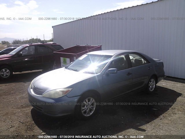 4T1BF32K54U567662 - 2004 TOYOTA CAMRY LE/XLE/SE 蓝色 照片 2