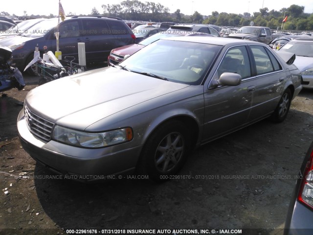 1G6KS54Y14U135067 - 2004 CADILLAC SEVILLE SLS TAN photo 2