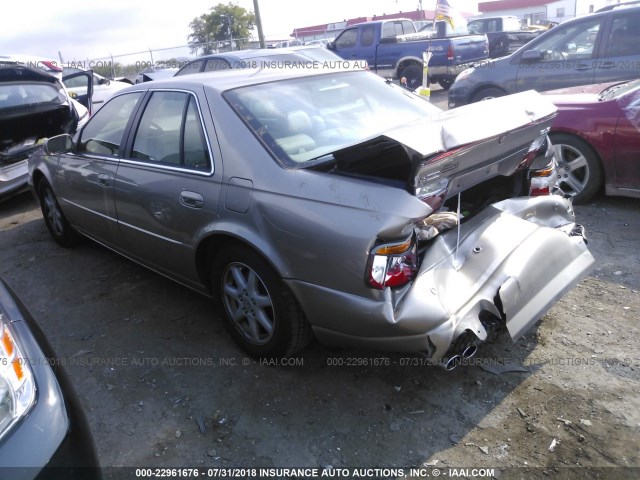 1G6KS54Y14U135067 - 2004 CADILLAC SEVILLE SLS TAN photo 3