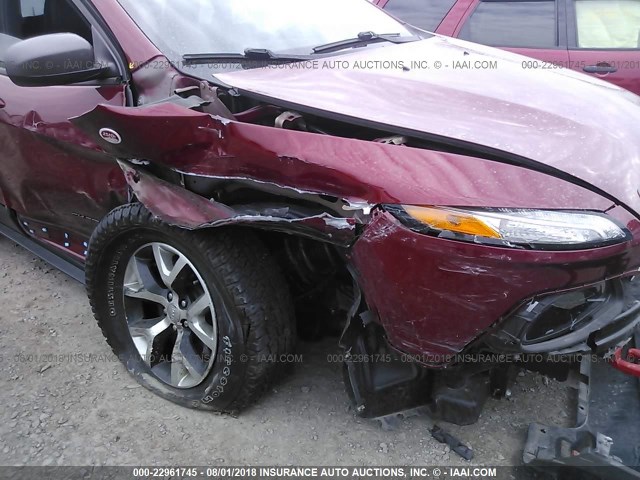 1C4PJMBS9FW557531 - 2015 JEEP CHEROKEE TRAILHAWK 红色 照片 6