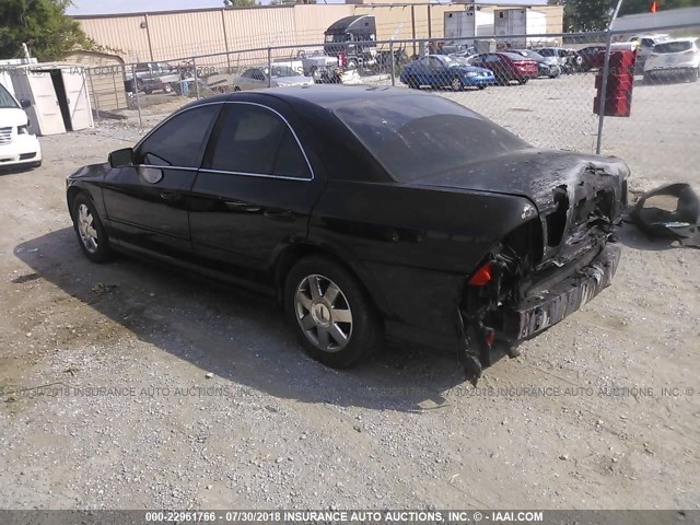 1LNHM87A92Y610788 - 2002 LINCOLN LS 黑色 照片 3