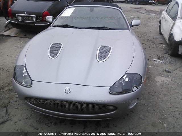 SAJDA42B553A43313 - 2005 JAGUAR XKR SILVER photo 6