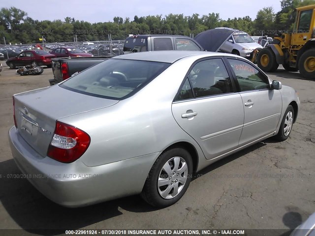 4T1BE32K33U260458 - 2003 TOYOTA CAMRY LE/XLE/SE Gümüş foto 4