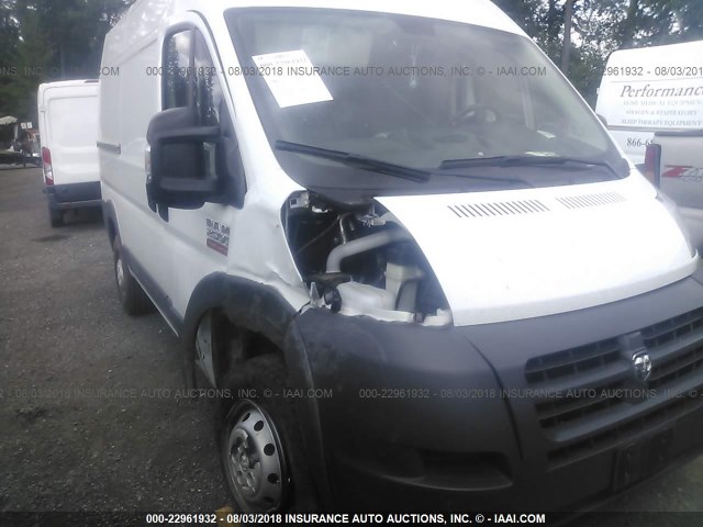 3C6TRVCG4GE128954 - 2016 RAM PROMASTER 2500 2500 HIGH WHITE photo 6