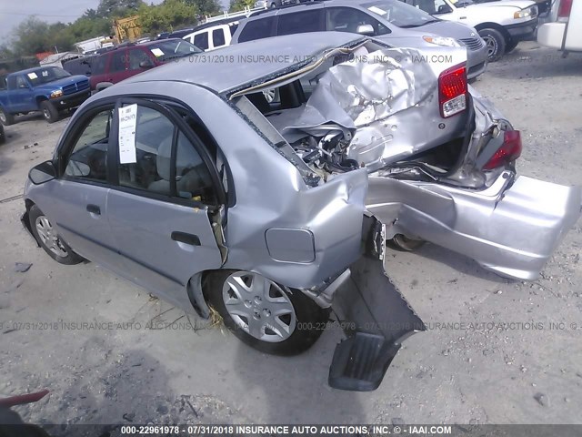 2HGES16395H566167 - 2005 HONDA CIVIC DX VP Gümüş foto 3