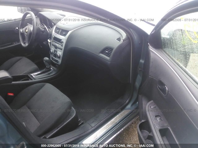 1G1ZH57BX9F212850 - 2009 CHEVROLET MALIBU 1LT 青色 照片 5