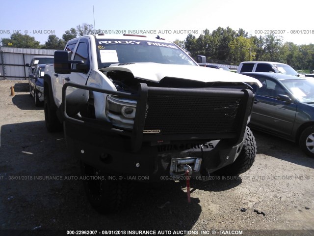 3GTU2VEC8EG523748 - 2014 GMC SIERRA K1500 SLT CREAM photo 6