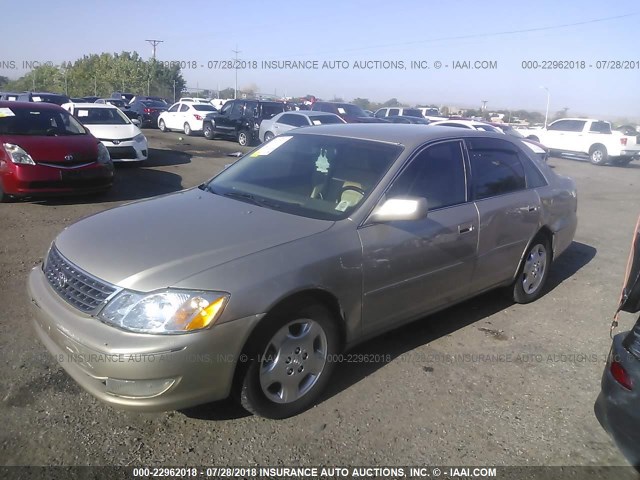 4T1BF28B94U376473 - 2004 TOYOTA AVALON XL/XLS GOLD photo 2