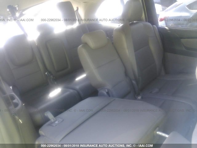 5FNRL5H93FB104720 - 2015 HONDA ODYSSEY TOURING/TOURING ELITE WHITE photo 8