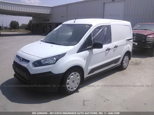 NM0LS6E74E1145055 - 2014 FORD TRANSIT CONNECT XL WHITE photo 2