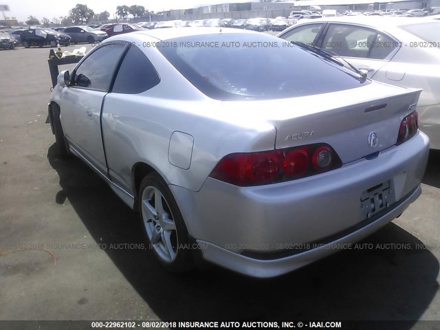 JH4DC53056S020077 - 2006 ACURA RSX TYPE-S SILVER photo 3