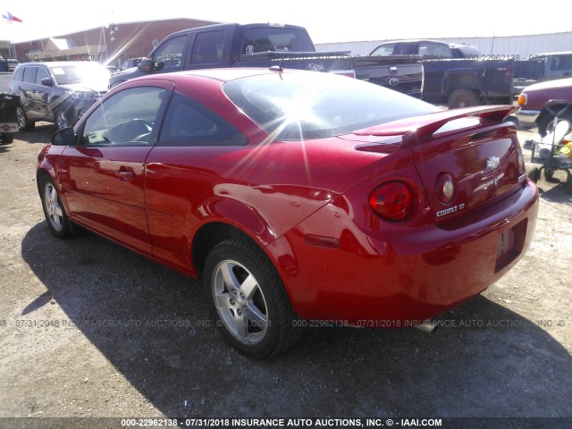1G1AL18F487160324 - 2008 CHEVROLET COBALT LT RED photo 3