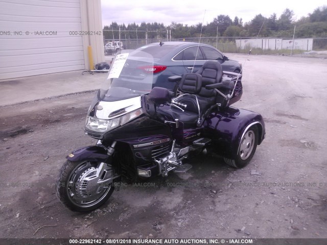 1HFSC2236YA203473 - 2000 HONDA GL1500 SE12 PURPLE photo 2