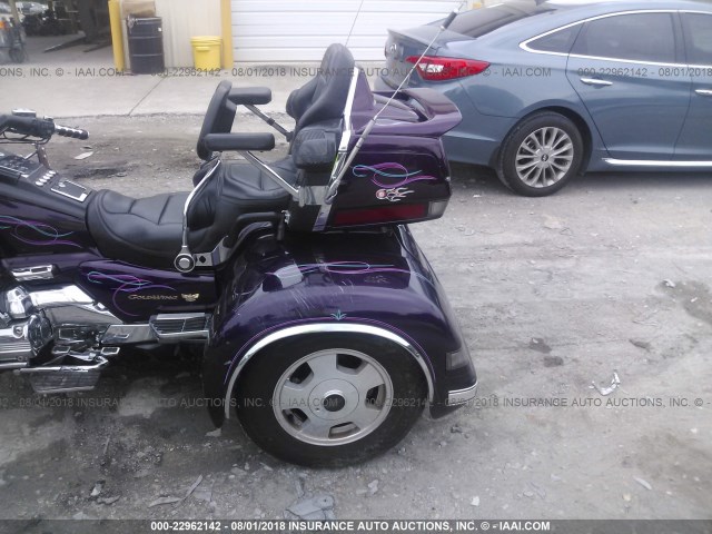 1HFSC2236YA203473 - 2000 HONDA GL1500 SE12 PURPLE photo 6