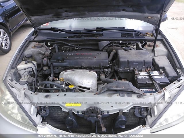 4T1BE30K73U752266 - 2003 TOYOTA CAMRY LE/XLE/SE Gümüş foto 10