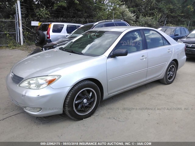 4T1BE30K73U752266 - 2003 TOYOTA CAMRY LE/XLE/SE Gümüş foto 2