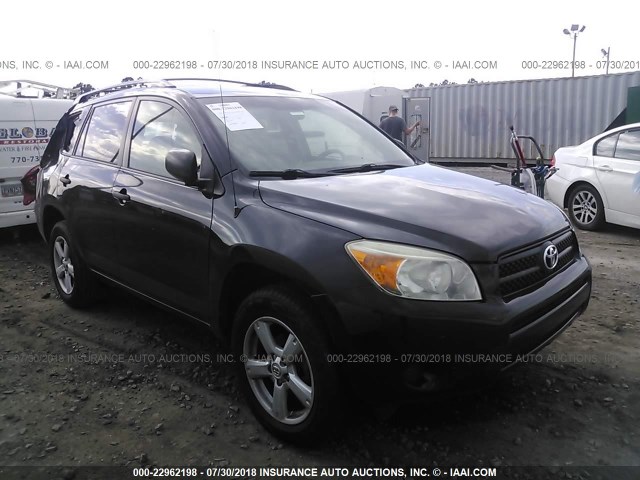 JTMZD33V386071285 - 2008 TOYOTA RAV4 BLACK photo 1