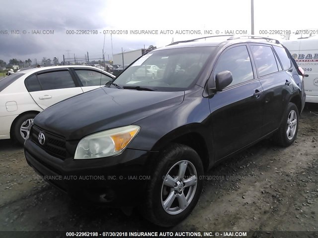 JTMZD33V386071285 - 2008 TOYOTA RAV4 BLACK photo 2