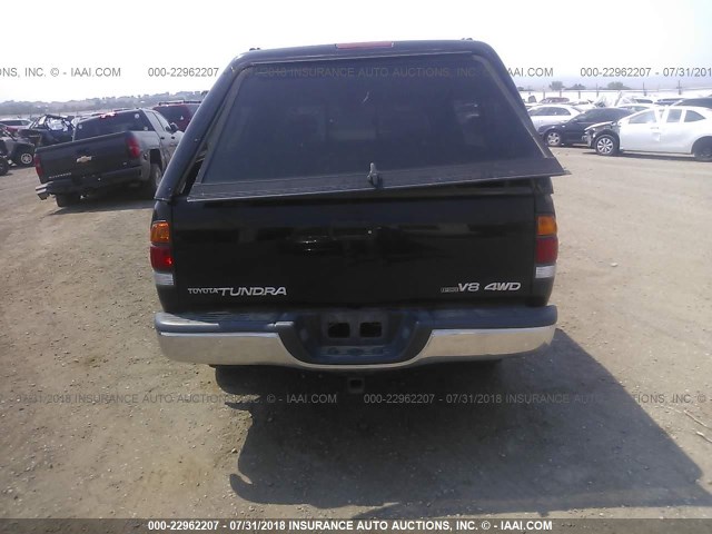 5TBBT44143S403922 - 2003 TOYOTA TUNDRA ACCESS CAB SR5 BLACK photo 7