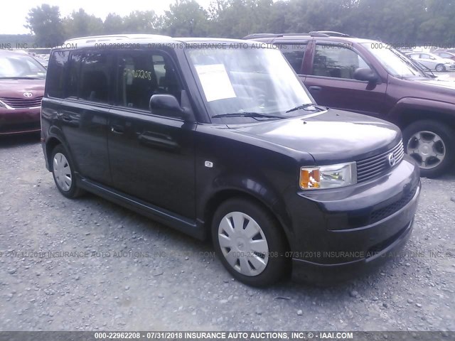 JTLKT324564078748 - 2006 TOYOTA SCION XB Schwarz Foto 1