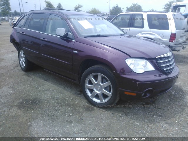 2A8GM68X48R653562 - 2008 CHRYSLER PACIFICA TOURING MAROON photo 1