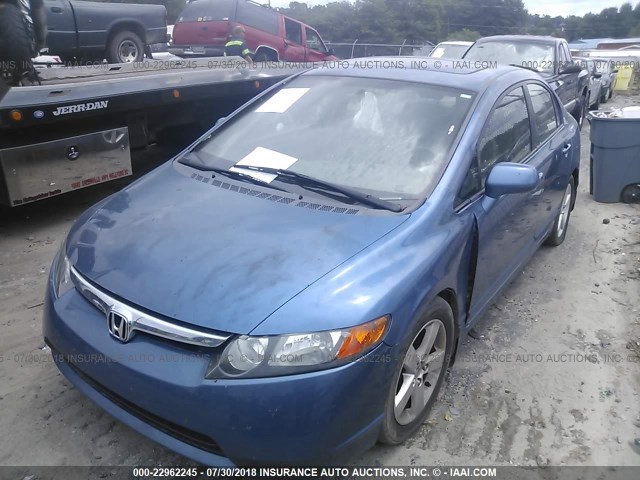 1HGFA16938L067075 - 2008 HONDA CIVIC EXL 蓝色 照片 2