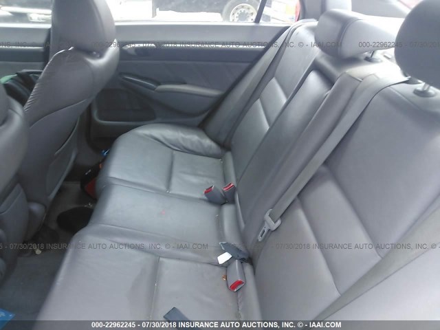 1HGFA16938L067075 - 2008 HONDA CIVIC EXL 蓝色 照片 8