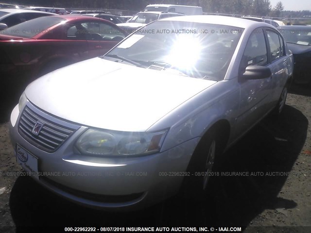 1G8AJ55F36Z156169 - 2006 SATURN ION LEVEL 2 SILVER photo 2