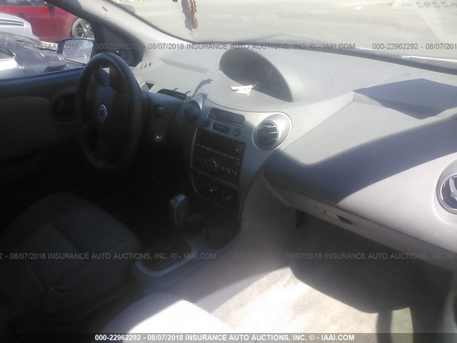 1G8AJ55F36Z156169 - 2006 SATURN ION LEVEL 2 SILVER photo 5