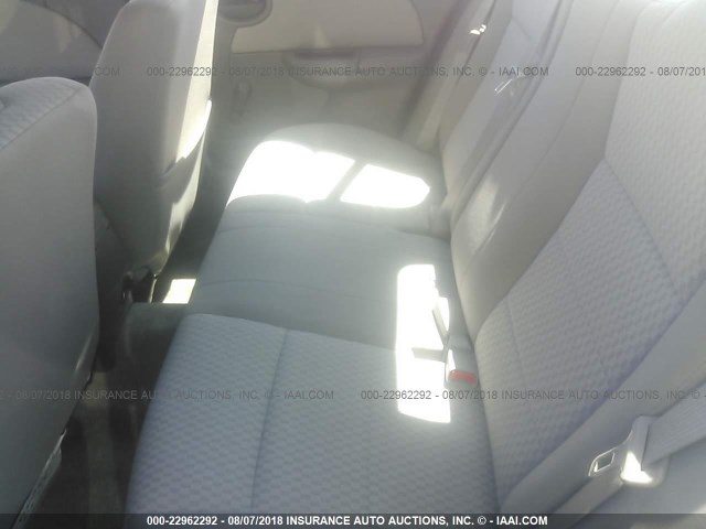 1G8AJ55F36Z156169 - 2006 SATURN ION LEVEL 2 SILVER photo 8