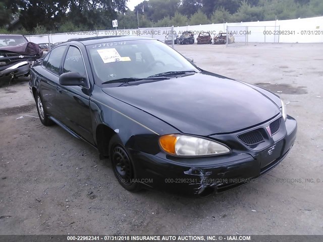 1G2NE52F23C242429 - 2003 PONTIAC GRAND AM SE GREEN photo 1