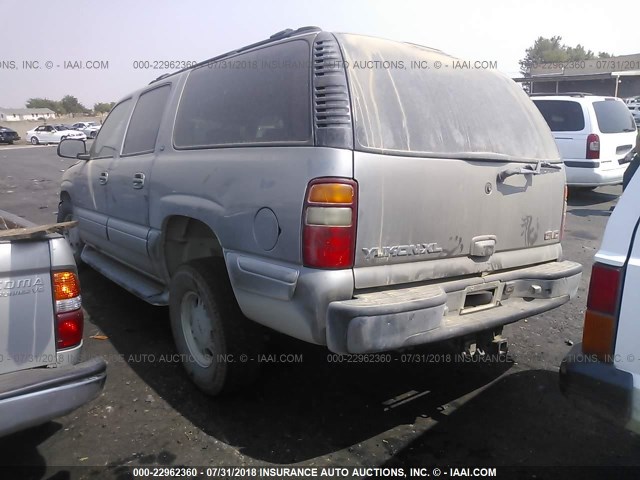 3GKFK16TXYG220320 - 2000 GMC YUKON XL K1500 TAN photo 3