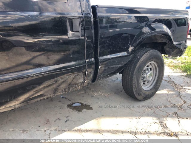 1FTSW30P74EA36136 - 2004 FORD F350 SRW SUPER DUTY BLACK photo 6