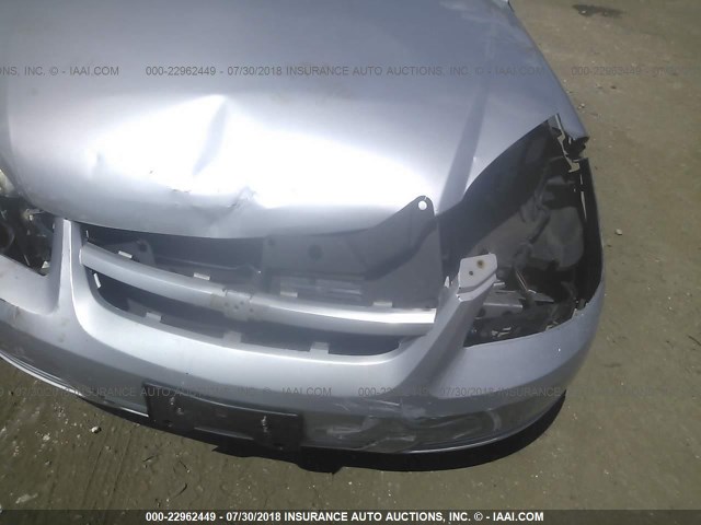 1G1AF5F50A7222316 - 2010 CHEVROLET COBALT 2LT SILVER photo 6