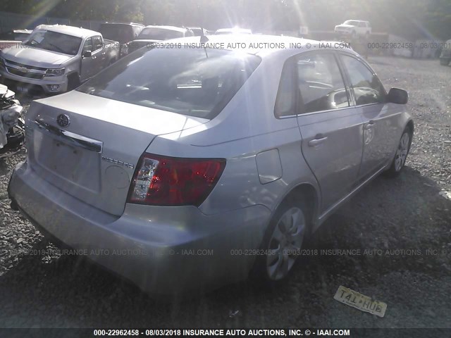 JF1GE616X9H520619 - 2009 SUBARU IMPREZA 2.5I SILVER photo 4