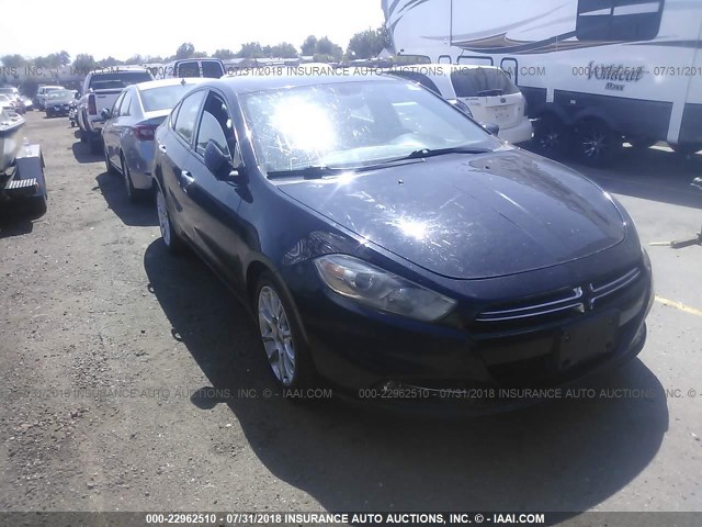 1C3CDFCH9DD317624 - 2013 DODGE DART LIMITED/R/T BLACK photo 1