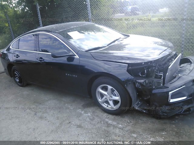 1G1ZB5ST6HF233081 - 2017 CHEVROLET MALIBU LS Qara foto 1