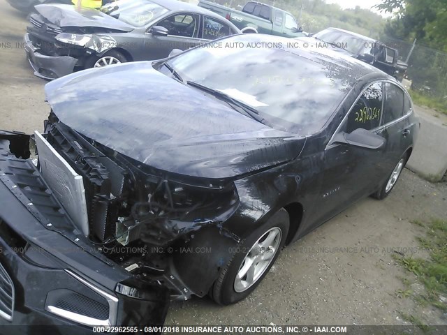 1G1ZB5ST6HF233081 - 2017 CHEVROLET MALIBU LS Qara foto 2