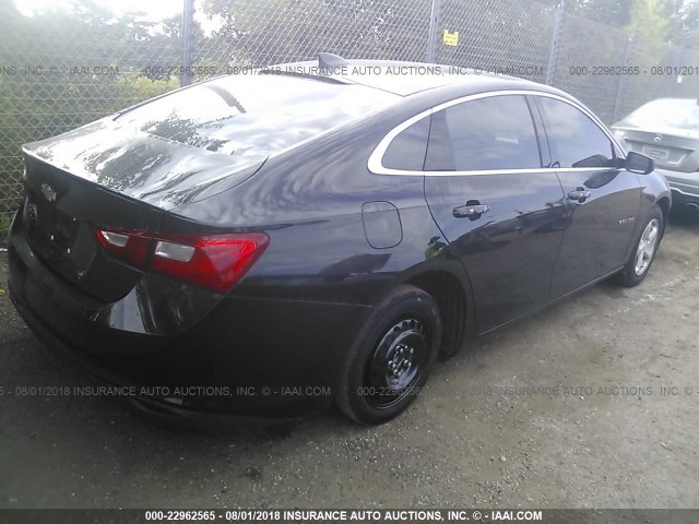 1G1ZB5ST6HF233081 - 2017 CHEVROLET MALIBU LS Qara foto 4