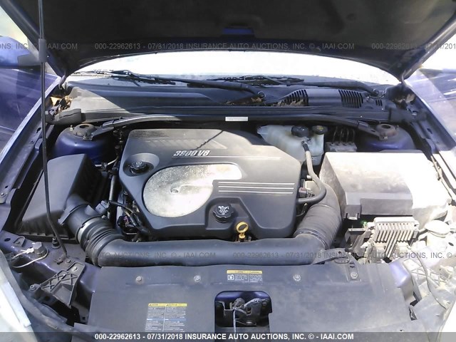 1G1ZW671X7F231687 - 2007 CHEVROLET MALIBU MAXX SS BLUE photo 10