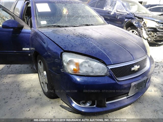 1G1ZW671X7F231687 - 2007 CHEVROLET MALIBU MAXX SS BLUE photo 6