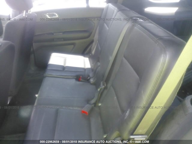 1FM5K8AR2FGA28499 - 2015 FORD EXPLORER POLICE INTERCEPTOR BLACK photo 8