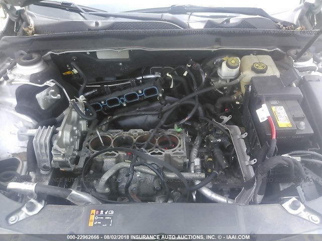 1G11B5SA4DF143868 - 2013 CHEVROLET MALIBU LS SILVER photo 10