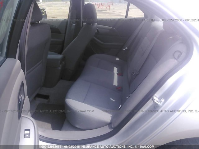 1G11B5SA4DF143868 - 2013 CHEVROLET MALIBU LS SILVER photo 8